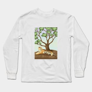 Tiger King of the Jungle Long Sleeve T-Shirt